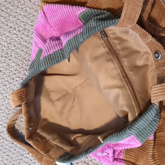 URBAN OUTFITTERS BDG Patchwork Corduroy Tote Bag - Picture 5 of 8